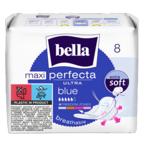 Podpaski BELLA Perfecta Ultra Maxi Blue Extra Soft 8 szt.