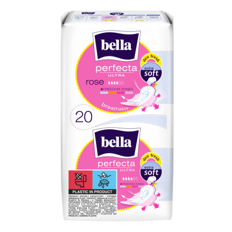 Podpaski BELLA Perfecta Ultra Rose 20 szt.