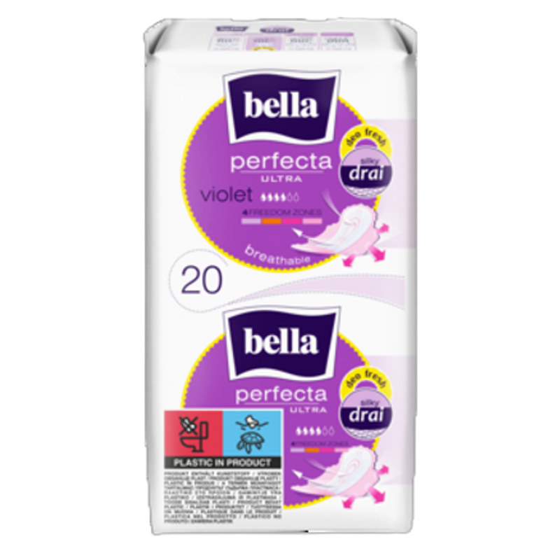 Podpaski BELLA Perfecta Ultra Violet 20 szt.