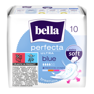 Podpaski BELLA Perfecta Ultra Blue Extra Soft 10 szt.