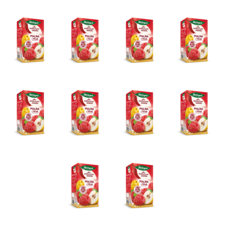 Herbaciany Ogród herbatka owocowa malina z pigwą 20tb/54g X10