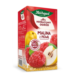 Herbaciany Ogród herbatka owocowa malina z pigwą 20tb/54g X10
