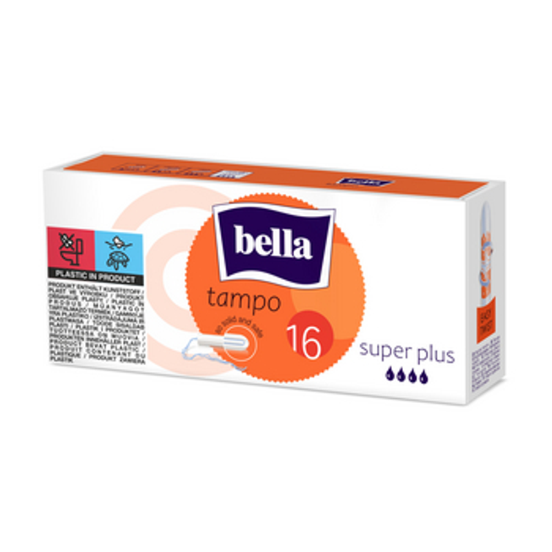 Tampony Bella Tampo Super Plus a16 bez aplikatora