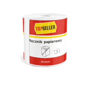 TOPSELLER XXL Ręcznik papierowy 300 listków 2-warstwowy