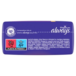 Always Platinum Podpaski ze skrzydełkami rozmiar 2 14 szt.