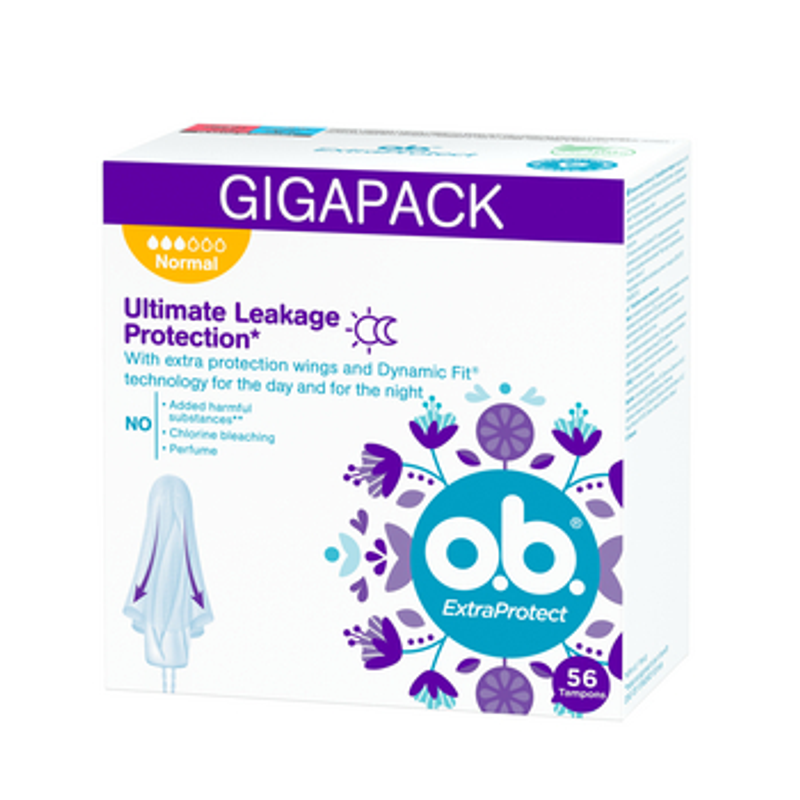 o.b. Extra Protect Normal 56 szt.