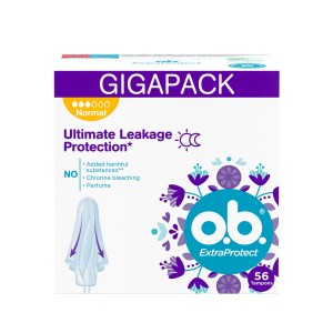 o.b. Extra Protect Normal 56 szt.