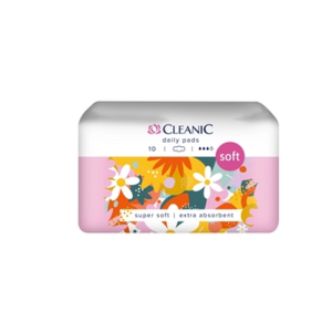 CLEANIC Daily pads Podpaski higieniczne Soft 10 szt.