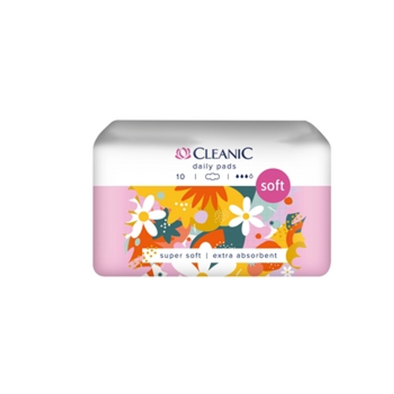 CLEANIC Daily pads Podpaski higieniczne Soft 10 szt.