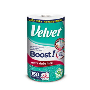 Ręcznik papierowy Velvet Boost! 1 rolka