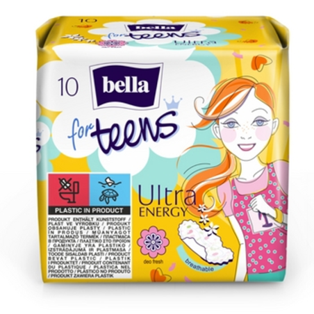 Podpaski Bella for Teens Energy 10 sztuk