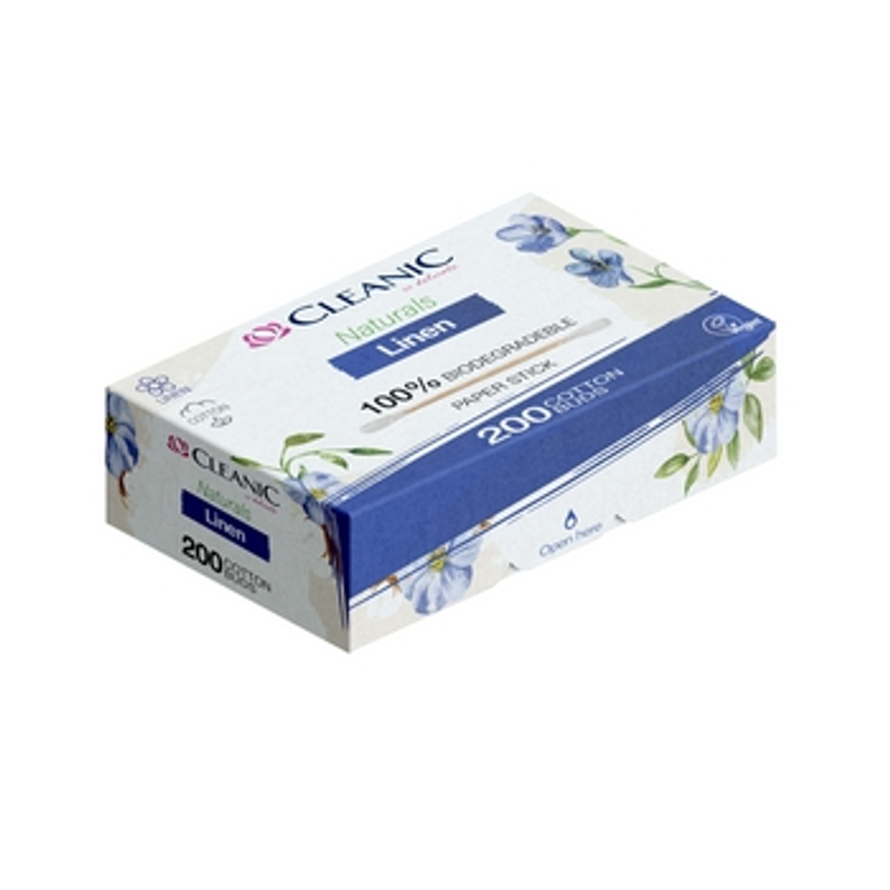 Cleanic Naturals Linen Patyczki higieniczne 200 szt.
