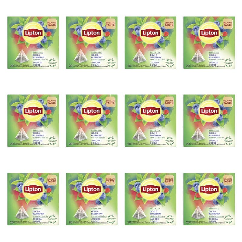 Lipton Piramidki Jagoda Goji 20TB X12