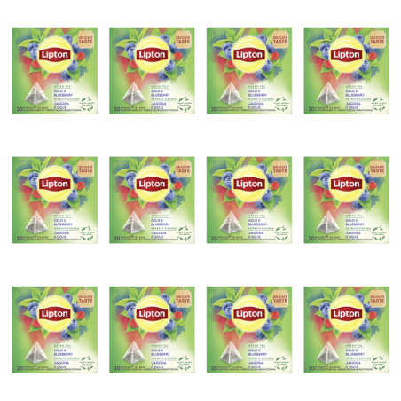 Lipton Piramidki Jagoda Goji 20TB X12