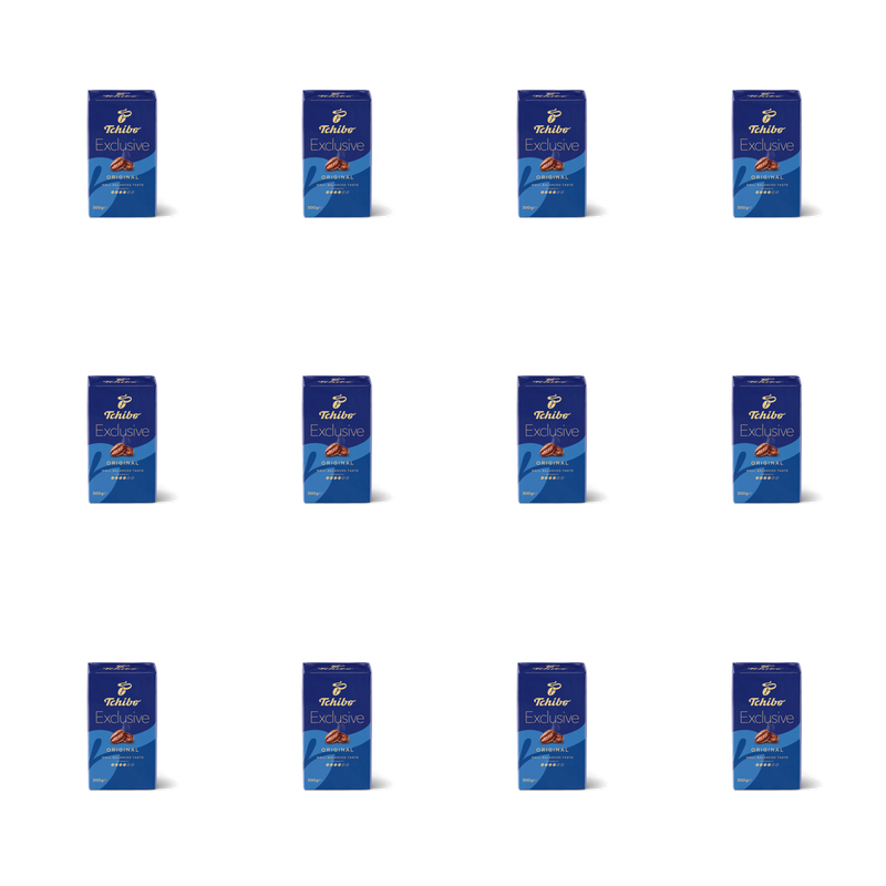 Tchibo Exclusive 500g Vacuum X12