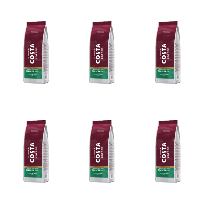 Costa Coffee Pro Brazilian Single Origin 1 kg X6