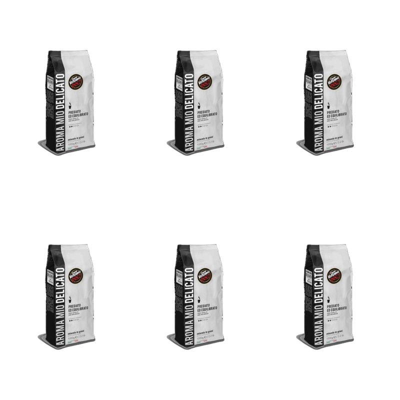 Coffee Vergnano Aroma Mio Delicato 1 kg X6