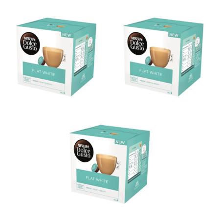 NESCAFÉ Dolce Gusto Flat White Kawa w kapsułkach 187,2g X3