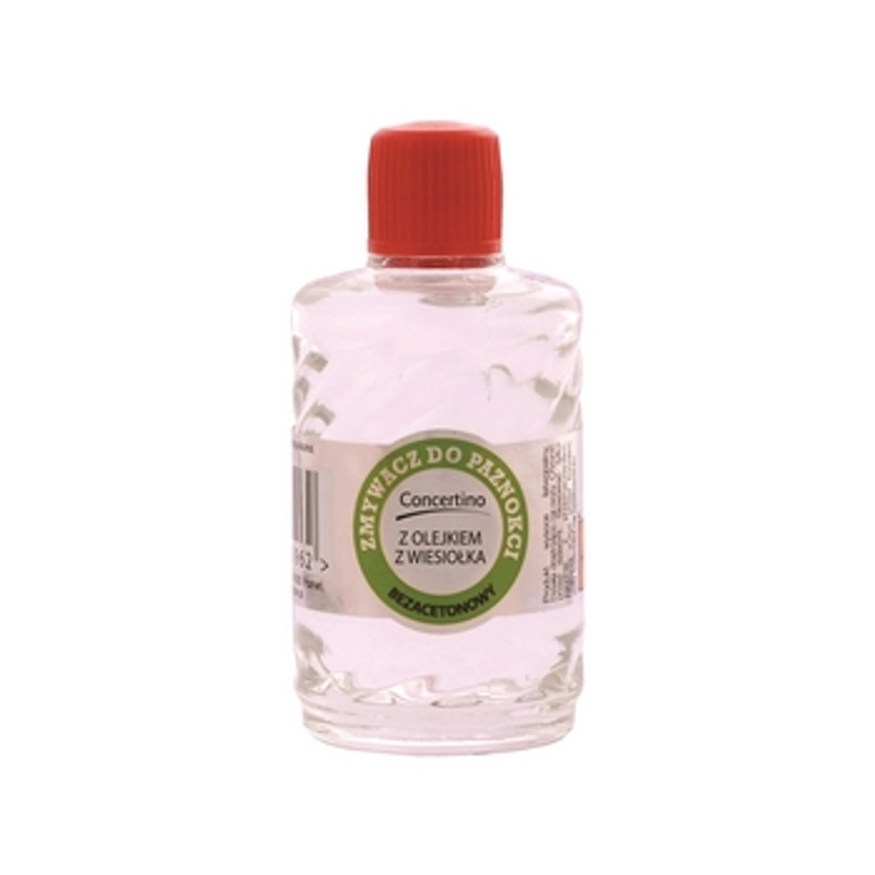 Zmywacz do paznokci Concertino bezacetonowy z wiesiołkiem 50 ml