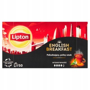 Lipton English Breakfast 100 g (50 torebek)