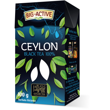 Big-Active Herbata czarna 100%, liściasta 100g