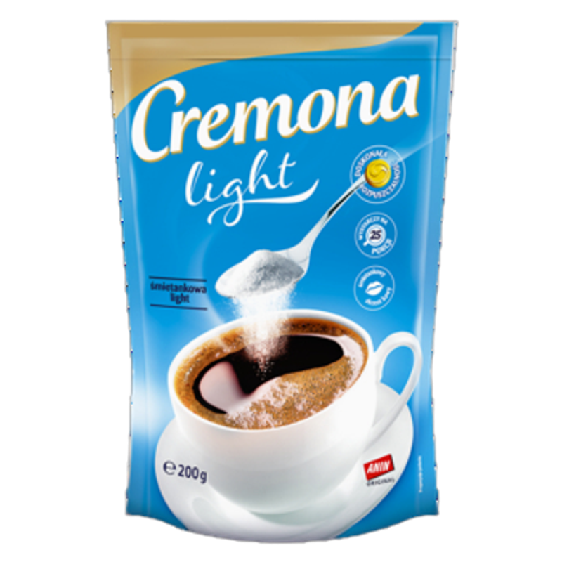Cremona Śmietankowa Light Zabielacz w proszku 200 g