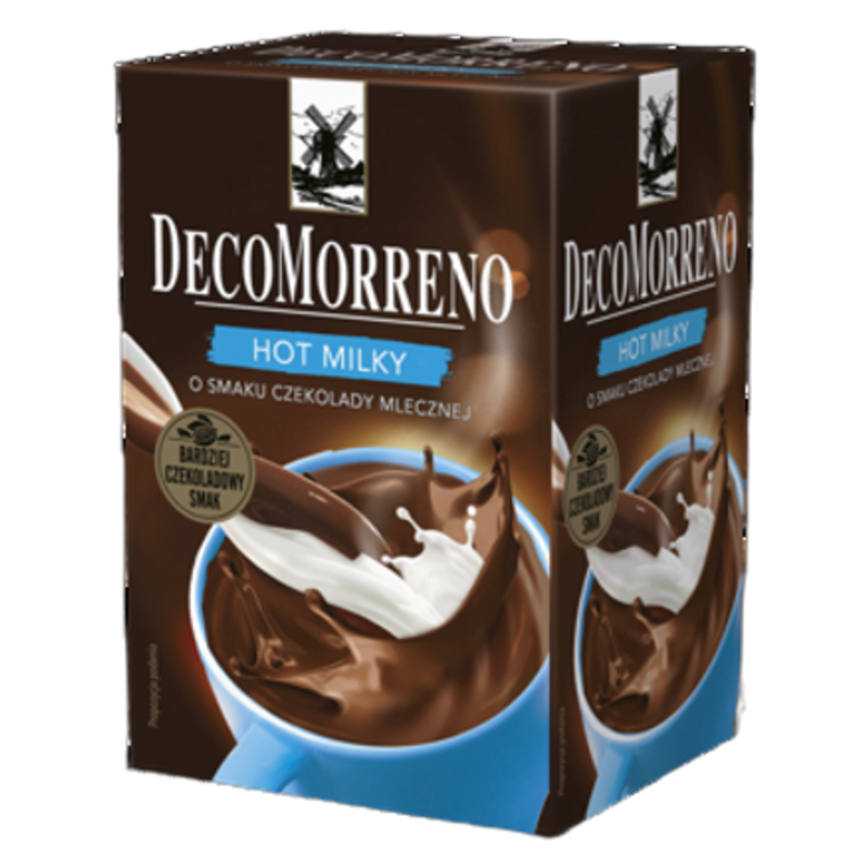DecoMorreno La Festa Chocolatta Hot Milky Napój instant 250 g (10 saszetek)