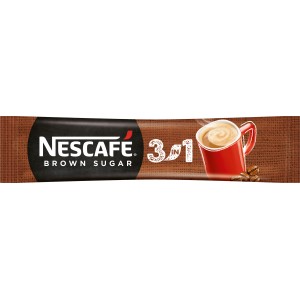 NESCAFÉ 3in1 Brown Sugar Rozpuszczalny napój kawowy 10 x 16,5g