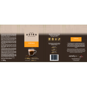 Astra Kawa ŁAGODNA Crema 500g drobno mielona