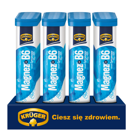 Kruger Witamina musująca Magnez+B6 80g