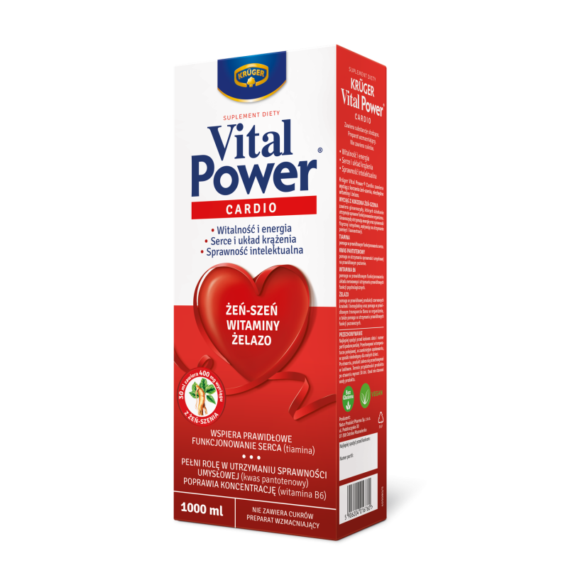 Kruger Vital Power Tonik Cardio, 1000ml