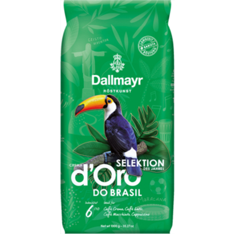 Kawa ziarnista Dallmayr Crema Selektion des Jahres 1000g