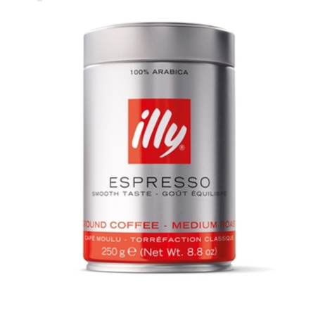 Kawa Mielona Illy Espresso Cafe Macinato 250G