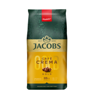Jacobs Cafe Crema Gold Kawa ziarnista 1 kg
