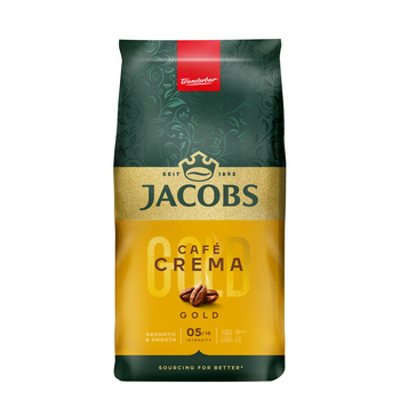Jacobs Cafe Crema Gold Kawa ziarnista 1 kg