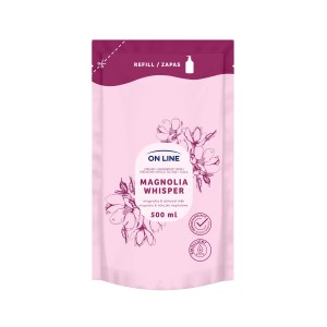 ON LINE Refill Kremowe mydlo 2w1 Magnolia Whisper 500ml