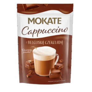 Mokate Cappuccino z belgijską czekoladą 110g
