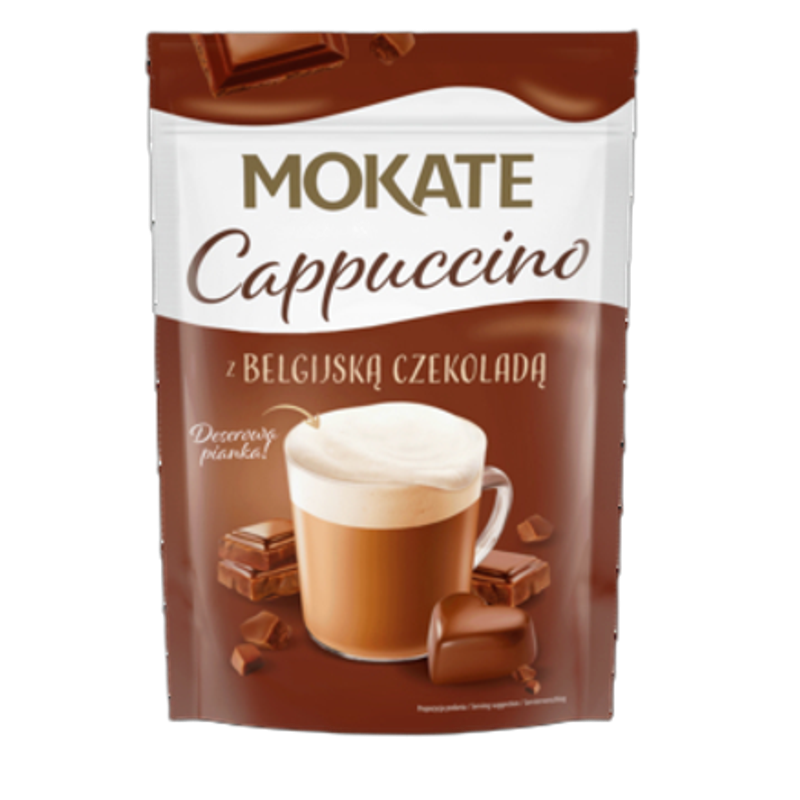 Mokate Cappuccino z belgijską czekoladą 110g