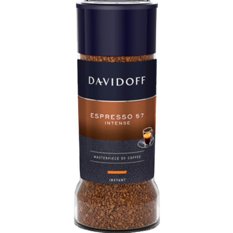 Davidoff Espresso 57 Kawa Rozpuszczalna 100% Arabica Palona Intensywna 100g