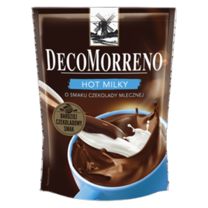 DecoMorreno La Festa Chocolatta Hot Milky Napój instant o smaku czekolady mlecznej 150 g