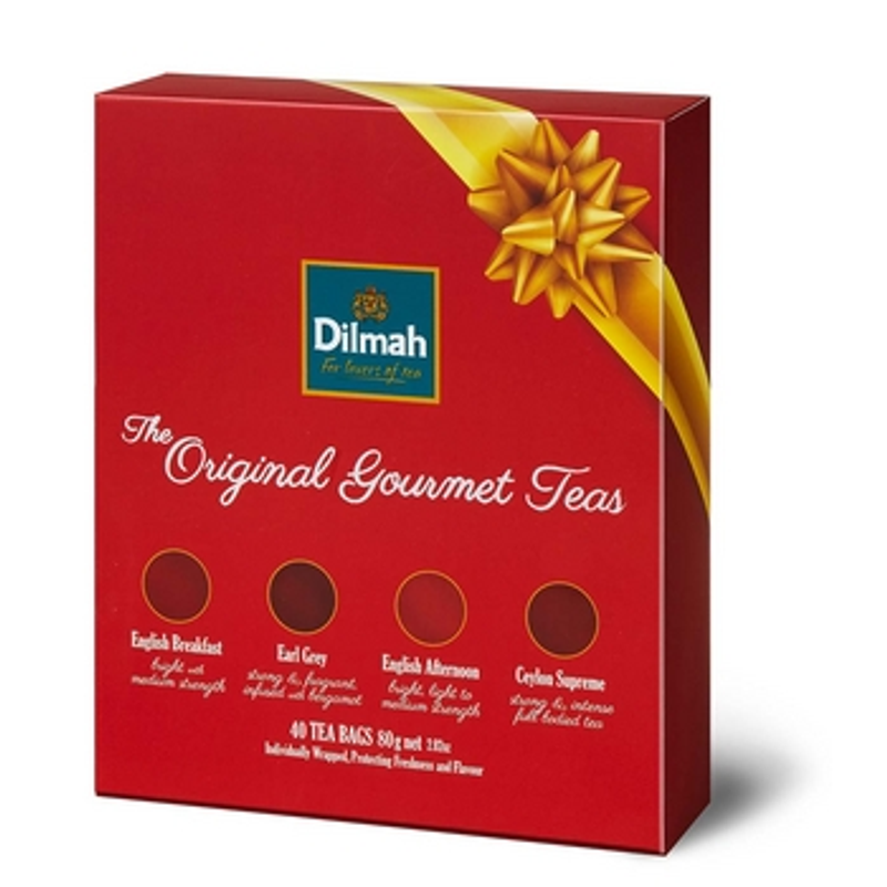 Dilmah Original Gourmet Teas Gift Pack 40x2 g