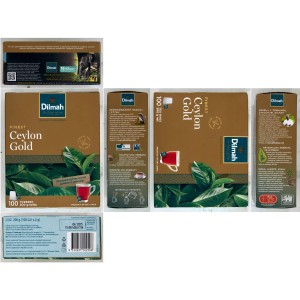 Dilmah Ceylon Gold 100x2 g