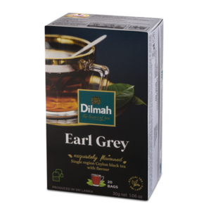 Dilmah Earl Grey Flavoured Black Tea 20x1,5 g