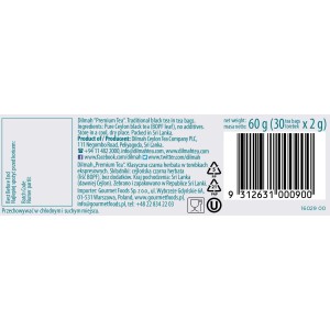 Dilmah Ceylon Premium Tea 30x2 g