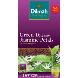 Dilmah Green Tea with Jasmine Petals 20x1,5 g
