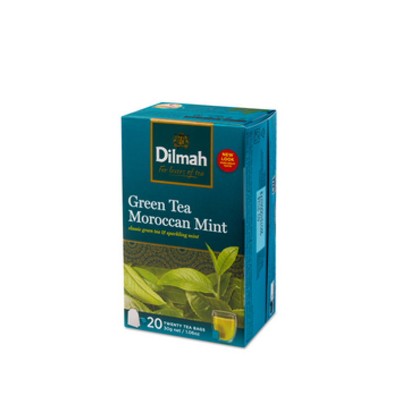 Dilmah Green Tea Moroccan Mint 20x1,5 g