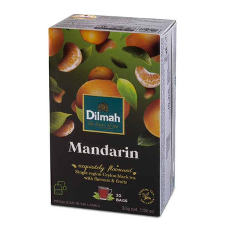 Dilmah Mandarin Flavoured Ceylon Black Tea 20x1,5 g