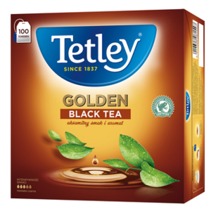 Herbata Tetley Golden Black 100 torebek x 2g
