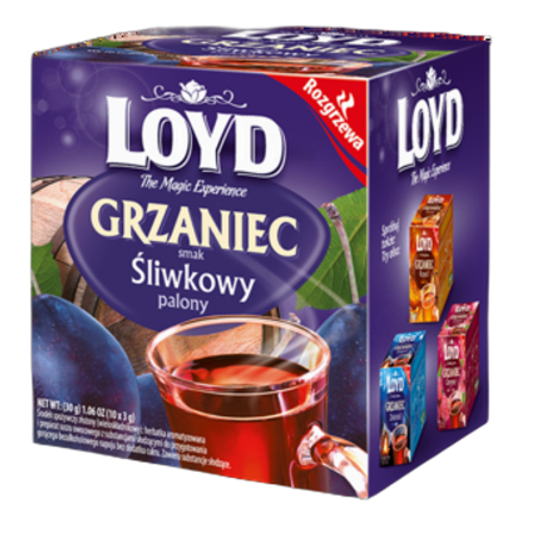 LOYD Grzaniec śliwkowy palony 10torebek x 3g