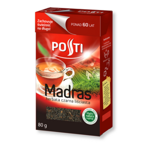 Posti Madras Liściasta Czarna 80 g